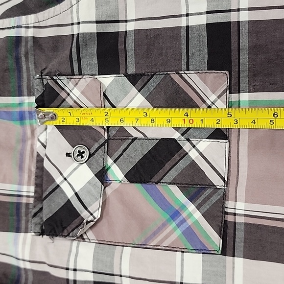 Men anchorblue shirt M - Picture 6 of 11